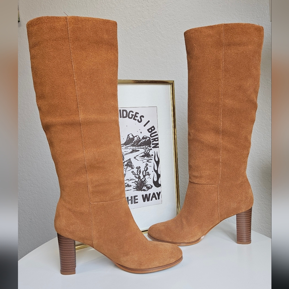 Clark's Women's Suede Knee-High Boots - Picture 4 of 6